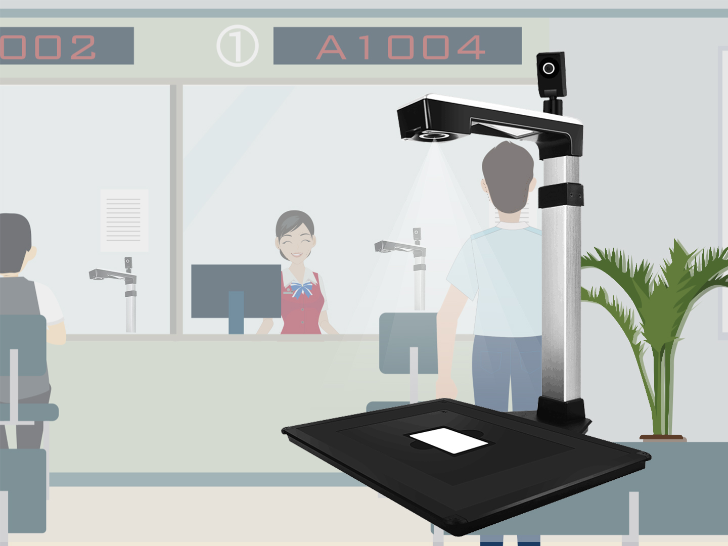 Application of the Fenglin High-Resolution Camera in Banking Industry